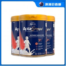 【澳洲直邮包邮】Aptamil 爱他美 儿童成长奶粉2段 900克x3罐/箱（3-6岁）【新疆、西藏、内蒙古、青海、宁夏、海南、甘肃，需加收运费】